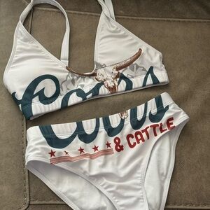 Coors White Bikini Set